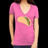 Tultex 214 - Ladies' Slim Fit Fine Jersey V-Neck Thumbnail