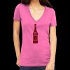 Tultex 214 - Ladies' Slim Fit Fine Jersey V-Neck Thumbnail