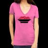 Tultex 214 - Ladies' Slim Fit Fine Jersey V-Neck Thumbnail