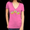 Tultex 214 - Ladies' Slim Fit Fine Jersey V-Neck Thumbnail