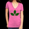 Tultex 214 - Ladies' Slim Fit Fine Jersey V-Neck Thumbnail