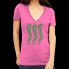 Tultex 214 - Ladies' Slim Fit Fine Jersey V-Neck Thumbnail