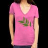 Tultex 214 - Ladies' Slim Fit Fine Jersey V-Neck Thumbnail