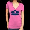 Tultex 214 - Ladies' Slim Fit Fine Jersey V-Neck Thumbnail