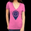 Tultex 214 - Ladies' Slim Fit Fine Jersey V-Neck Thumbnail