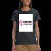 Gildan 100% Cotton Ladies T-Shirt Thumbnail