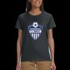 Gildan 100% Cotton Ladies T-Shirt Thumbnail