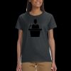 Gildan 100% Cotton Ladies T-Shirt Thumbnail