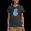 Gildan 100% Cotton Ladies T-Shirt Thumbnail