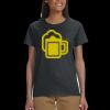 Gildan 100% Cotton Ladies T-Shirt Thumbnail