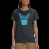Gildan 100% Cotton Ladies T-Shirt Thumbnail