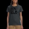Gildan 100% Cotton Ladies T-Shirt Thumbnail