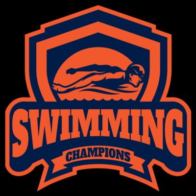 Swimming Champions logo template Thumbnail