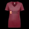 Next Level Apparel 1540 - Ladies' Ideal V-Neck Thumbnail