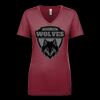 Next Level Apparel 1540 - Ladies' Ideal V-Neck Thumbnail