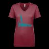 Next Level Apparel 1540 - Ladies' Ideal V-Neck Thumbnail