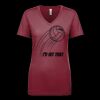 Next Level Apparel 1540 - Ladies' Ideal V-Neck Thumbnail