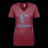 Next Level Apparel 1540 - Ladies' Ideal V-Neck Thumbnail