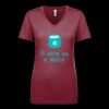 Next Level Apparel 1540 - Ladies' Ideal V-Neck Thumbnail