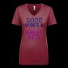 Next Level Apparel 1540 - Ladies' Ideal V-Neck Thumbnail