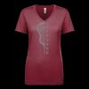 Next Level Apparel 1540 - Ladies' Ideal V-Neck Thumbnail