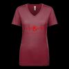 Next Level Apparel 1540 - Ladies' Ideal V-Neck Thumbnail