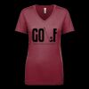 Next Level Apparel 1540 - Ladies' Ideal V-Neck Thumbnail