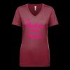 Next Level Apparel 1540 - Ladies' Ideal V-Neck Thumbnail