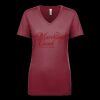 Next Level Apparel 1540 - Ladies' Ideal V-Neck Thumbnail