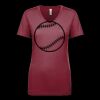 Next Level Apparel 1540 - Ladies' Ideal V-Neck Thumbnail