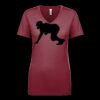 Next Level Apparel 1540 - Ladies' Ideal V-Neck Thumbnail