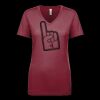 Next Level Apparel 1540 - Ladies' Ideal V-Neck Thumbnail