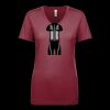 Next Level Apparel 1540 - Ladies' Ideal V-Neck Thumbnail