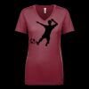 Next Level Apparel 1540 - Ladies' Ideal V-Neck Thumbnail