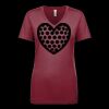Next Level Apparel 1540 - Ladies' Ideal V-Neck Thumbnail