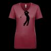 Next Level Apparel 1540 - Ladies' Ideal V-Neck Thumbnail