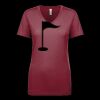 Next Level Apparel 1540 - Ladies' Ideal V-Neck Thumbnail