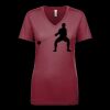 Next Level Apparel 1540 - Ladies' Ideal V-Neck Thumbnail