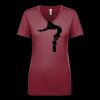 Next Level Apparel 1540 - Ladies' Ideal V-Neck Thumbnail