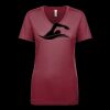 Next Level Apparel 1540 - Ladies' Ideal V-Neck Thumbnail