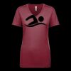 Next Level Apparel 1540 - Ladies' Ideal V-Neck Thumbnail