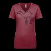 Next Level Apparel 1540 - Ladies' Ideal V-Neck Thumbnail