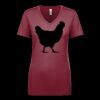 Next Level Apparel 1540 - Ladies' Ideal V-Neck Thumbnail