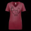 Next Level Apparel 1540 - Ladies' Ideal V-Neck Thumbnail