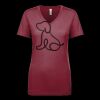 Next Level Apparel 1540 - Ladies' Ideal V-Neck Thumbnail