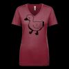 Next Level Apparel 1540 - Ladies' Ideal V-Neck Thumbnail