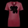 Next Level Apparel 1540 - Ladies' Ideal V-Neck Thumbnail