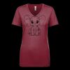 Next Level Apparel 1540 - Ladies' Ideal V-Neck Thumbnail