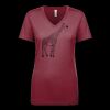 Next Level Apparel 1540 - Ladies' Ideal V-Neck Thumbnail