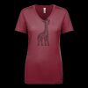 Next Level Apparel 1540 - Ladies' Ideal V-Neck Thumbnail